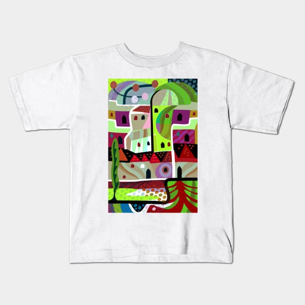 Hadrian's Malibu Castle Kids T-Shirt by charker